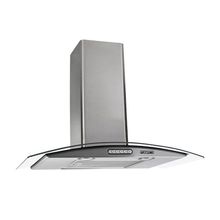 Coifa De Parede 70cm Vidro Curvo Duto Slim Fogatti Inox 110V