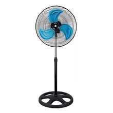 Ventilador Coluna 110V De Chao Potente 3 Velocidades 45w Coluna Pedestal Giratorio 3 Velocidades Turbo Sile