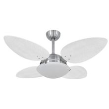Ventilador De Teto Volare Petalo Palmae Branco 110V