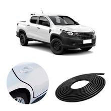 Borracha Protetora Borda Porta Veículo Strada 7x14- 5 Metros [f103]