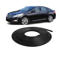 Borracha Protetora Borda Porta Preta Azera 10m 7x14 [f103]