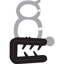 Borracha Porta Pvc Gol Voyage Saveiro 88 A 97 Rolo 25 Mts [f103]