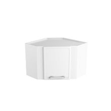 Armário De Canto De Aço 1 Porta Branco Gourmet Bertolini Branco