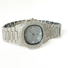 Relógio Redondo Feminino Brilho e Charme Aço Inox