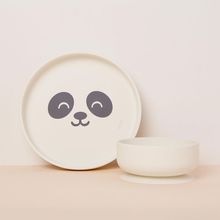 BOWL DE SILICONE COM VENTOSA GUMY OFF-WHITE