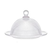 Mini Prato com Cúpula Vidro 14cm Hauskraft