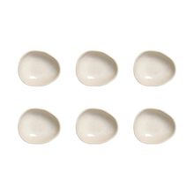 Conjunto de Cumbucas Oval Porto Brasil Orgânico Latte 265ml - 6 Peças