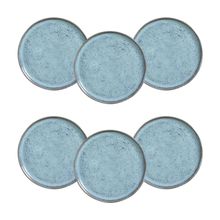 Conjunto de Pratos para Pão Porto Brasil Bio Breeze - 6 Peças