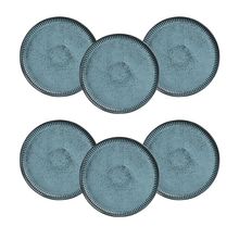 Conjunto de Pratos Rasos Porto Brasil Linhas Night Sky 27,5cm - 6 Peças