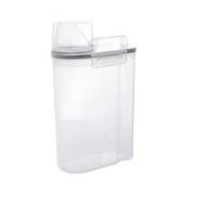 Pote Hermético Plástico Lyor My Box 2,5L Multiuso com Tampa Vedada e Copo Medidor