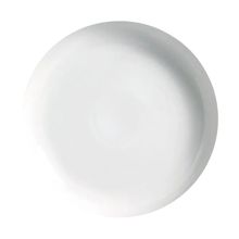 Travessa Redonda Grande Porto Brasil Orgânico Stoneware New White 36cm - Branco
