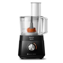 Multiprocessador de Alimentos Philips Walita S100 PC HR7304/90 1000W 2 Velocidades Liquidificador 2L Preto