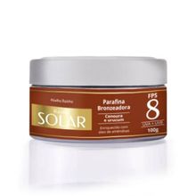 Rainha Solar - Parafina Bronzeadora Cenoura E Urucum  Fps-120G 3425