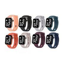 Kit 20 Relógio Digital com Bracelete Esport Led Pro - Tudo em Caixa