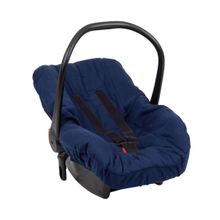 Capa Bebê Conforto Acessórios Liso Azul Marinho - Hug