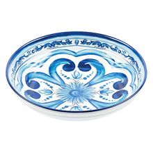 PRATO DE SOPA GUZZINI EM MELAMINA 21,5CM AZUL 28191052