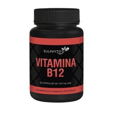Vitamina B12 60 Caps -Sulphytos