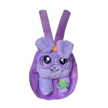 Bolsa Infantil Pet Coelho Roxo Levanta Orelhinha - Polibrinq