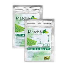 Kit 2X: Matchá Chá Verde Moído MN Food 40g