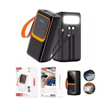 Power Bank Turbo Kapbom 50000mAh com Display LED 5V/2.4A