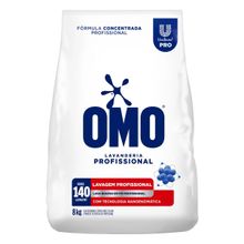 Sabão em Pó Omo Pró Lavanderia Profissional Omo Sachê 8 Kg