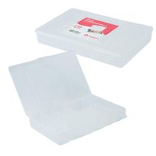 Caixa Organizadora Plástico 22,5x4cm 12 Divisórias - Tudo em Caixa