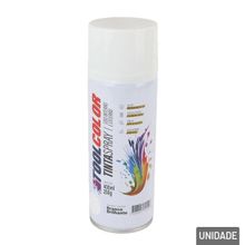 Tinta Spray USO Geral 400ml Branco Brilhante - Tudo em Caixa