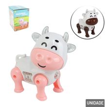 Vaquinha à Pilha com Movimentos LUZ e SOM Color - Tudo em Caixa