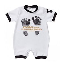 Macacão Bebê Botafogo Primeiro Passo - Torcida Baby