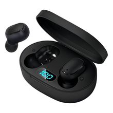 Fone Ouvido Bluetooth Preto Microfone In-Ear Fones Dots