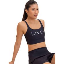 Top Live! Icon Neo Hydefit Adaptiv Feminino - Preto