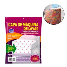 Capa Para Máquina de Lavar 91x62cm M Estampada - Tudo em Caixa