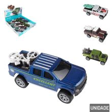 Carrinho de Fricção Metal Modelos - Tudo em Caixa