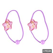 Elástico de Cabelo Infantil 2 Pçs Princesa - Tudo em Caixa