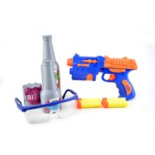 Pistola Lança Dardos 33cm 11 Peças