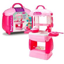 KIT Cozinha Infantil 18 Peças com Maleta