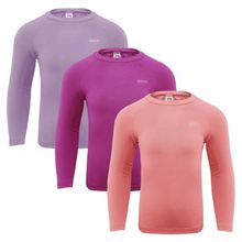 Kit 3 Camisas Térmicas Selene Proteção UV50+ Infantl