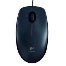 Mouse Óptico USB Logitech M90 - Preto