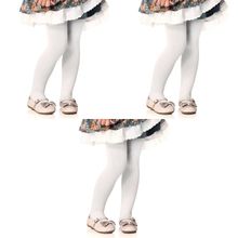 Kit 3 Meias-Calças Selene Canelada Infantil