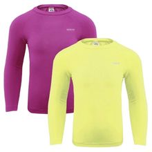 Kit 2 Camisas Térmicas Selene Proteção UV50+ Infantl