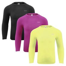 Kit 3 Camisas Térmicas Selene Proteção UV50+ Infantl