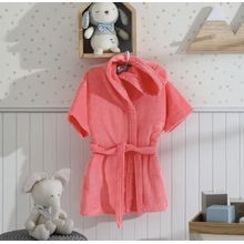 Roupão Bebê com Capuz Velour PBB Dohler