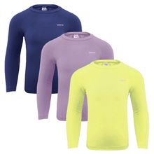 Kit 3 Camisas Térmicas Selene Proteção UV50+ Infantl