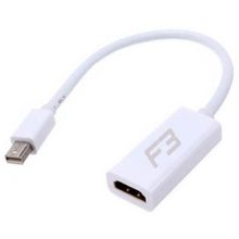 Adaptador Mini Displayport Macho para HDMI Femea F3 JC-MHMI