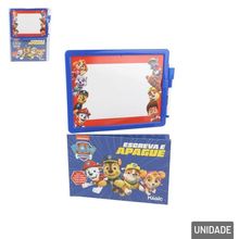 Livro e Lousa Escreva e Apague Patrulha Canina - Tudo em Caixa