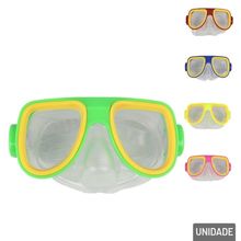 Máscara de Mergulho EM Silicone Infantil Ajustável - Tudo em Caixa