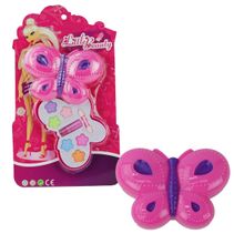 Maquiagem Para Boneca com Estojo Borboleta - Tudo em Caixa