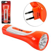 Lanterna Recarregável Bivolt 9 LED Color - Tudo em Caixa