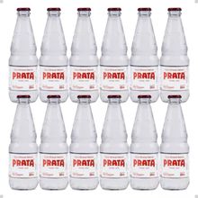 ÁGUA MINERAL COM GÁS PRATA 300ML PACK C/12UNID