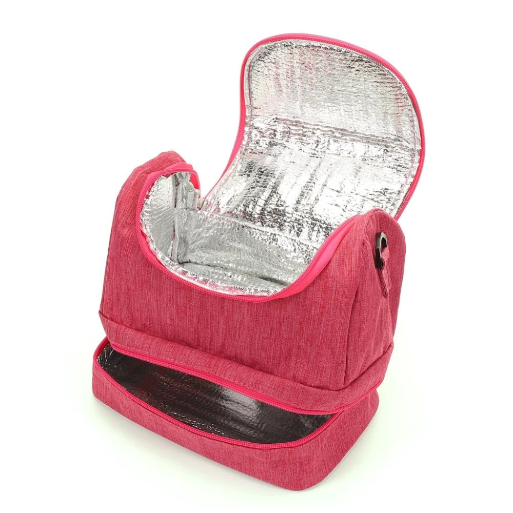 Bolsa Térmica Lancheira Para Alimentos,marmitas e Líquidos Multiuso Unissex